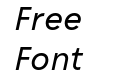 Chesna Grotesk Regular Italic Chesna Grotesk Regular Italic