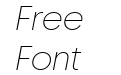 Chopin Trial Light Italic Chopin Trial Light Italic