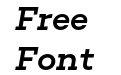Choplin Medium Italic Choplin Medium Italic