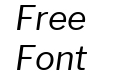 Libre Franklin Italic