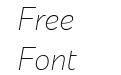 Circe Extra Light Italic