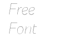 Circe Thin Italic Circe Thin Italic