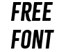 Citrus Gothic Solid W05 Italic Citrus Gothic Solid W05 Italic