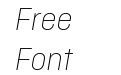 Ciutadella Display Ultra Light Italic Ciutadella Display Ultra Light Italic
