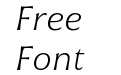 Civane Ext Thin Italic Civane Ext Thin Italic