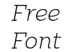 Clab Thin Italic Clab Thin Italic