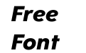 Clarika Geometric Extra Bold Italic Clarika Geometric Extra Bold Italic