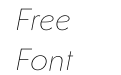 Clarika Geometric Thin Italic Clarika Geometric Thin Italic