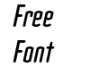Clicker Compressed Semibold Italic Clicker Compressed Semibold Italic