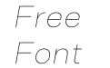 Closer Text Thin Italic Closer Text Thin Italic