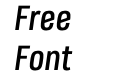 Coast Medium Italic Coast Medium Italic