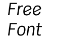 Coast Wide Regular Italic Coast Wide Regular Italic