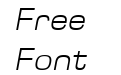 Cobe Light Italic