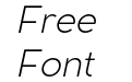 Cocomat Pro Light Italic Cocomat Pro Light Italic