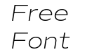 Commuters Sans Extra Light Italic Commuters Sans Extra Light Italic