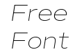 Commuters Sans Thin Italic Commuters Sans Thin Italic