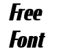 Condor Comp Black Italic Condor Comp Black Italic