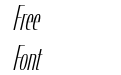 Condor Comp Extra Light Italic Condor Comp Extra Light Italic