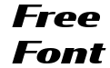 Condor Wide Black Italic Condor Wide Black Italic