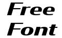 Condor Wide Bold Italic Condor Wide Bold Italic