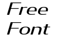 Condor Wide Italic Condor Wide Italic