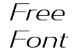 Condor Wide Light Italic Condor Wide Light Italic