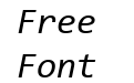 Consolas Italic Consolas Italic