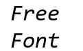 Consolas with Yahei Italic Consolas with Yahei Italic