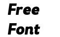 Contage Black Italic