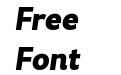 Contage Bold Italic Contage Bold Italic