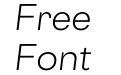 Cosmica Trial Book Italic Cosmica Trial Book Italic