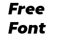 Cresta Black Italic Cresta Black Italic