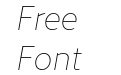 Cresta Hairline Italic