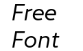 Cresta Regular Italic Cresta Regular Italic