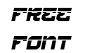 Crimson Destroyer Laser Italic Crimson Destroyer Laser Italic