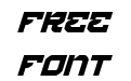 Crimson Destroyer Super Italic