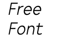 Crox Light Compact Italic Crox Light Compact Italic