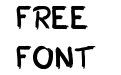 Cursed Brush Font Regular Cursed Brush Font Regular