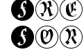 Cuxhaven Initials Round Cuxhaven Initials Round