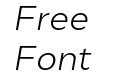Cyntho Next Light Italic Cyntho Next Light Italic