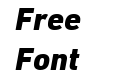 DIN Next W10 Heavy Italic DIN Next W10 Heavy Italic
