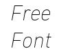 DIN Next W10 Ultra Light Italic DIN Next W10 Ultra Light Italic