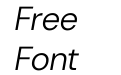 DM Sans 36pt Light Italic DM Sans 36pt Light Italic