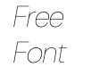 DM Sans 36pt Thin Italic DM Sans 36pt Thin Italic