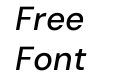 DM Sans Medium Italic DM Sans Medium Italic