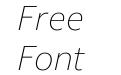 Darkmode On CC Thin Italic