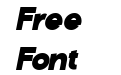 De Monte Black Italic