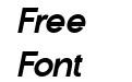 De Monte Bold Italic De Monte Bold Italic