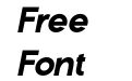 De Monte Extra Bold Italic