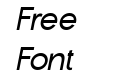 De Monte Medium Italic